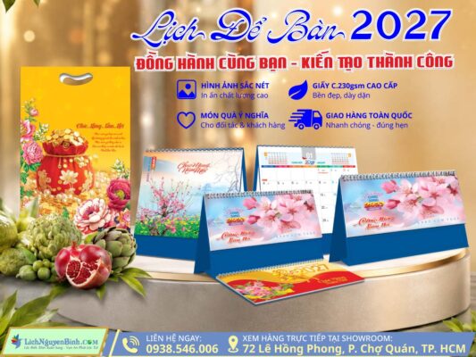Lịch Để Bàn lichnguyen binh