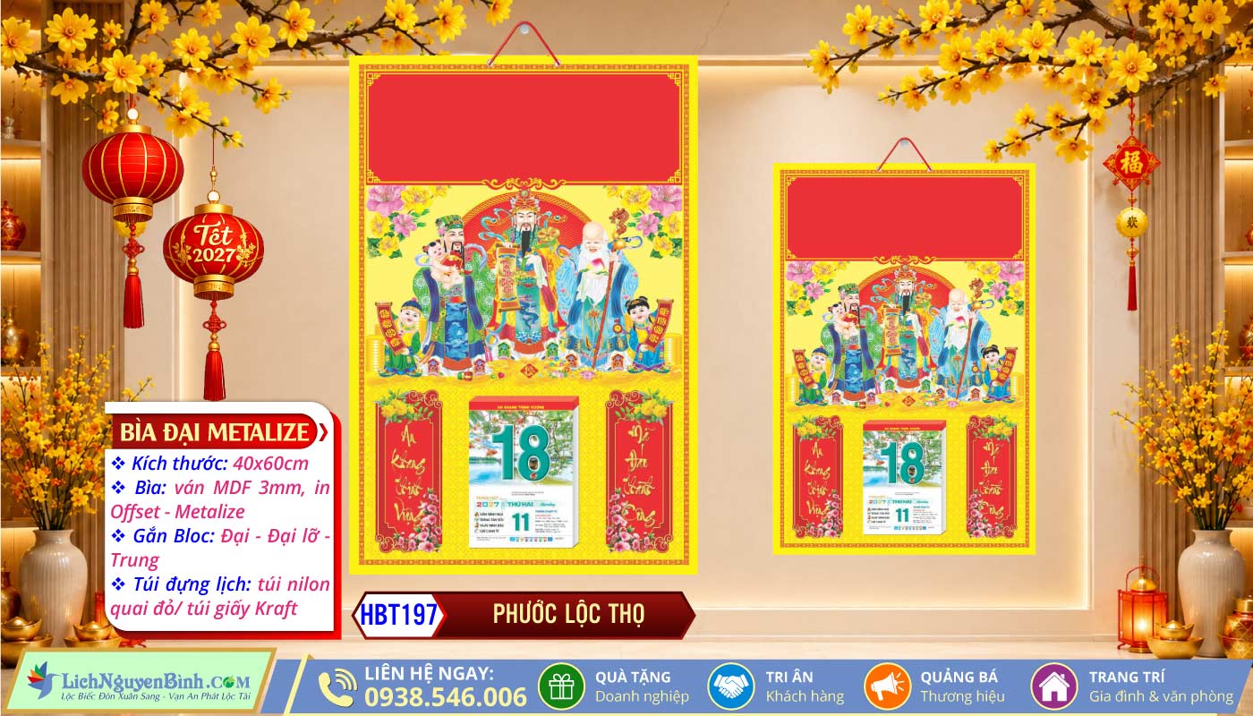 Mã Số: HBT197 - Phước Lộc Thọ