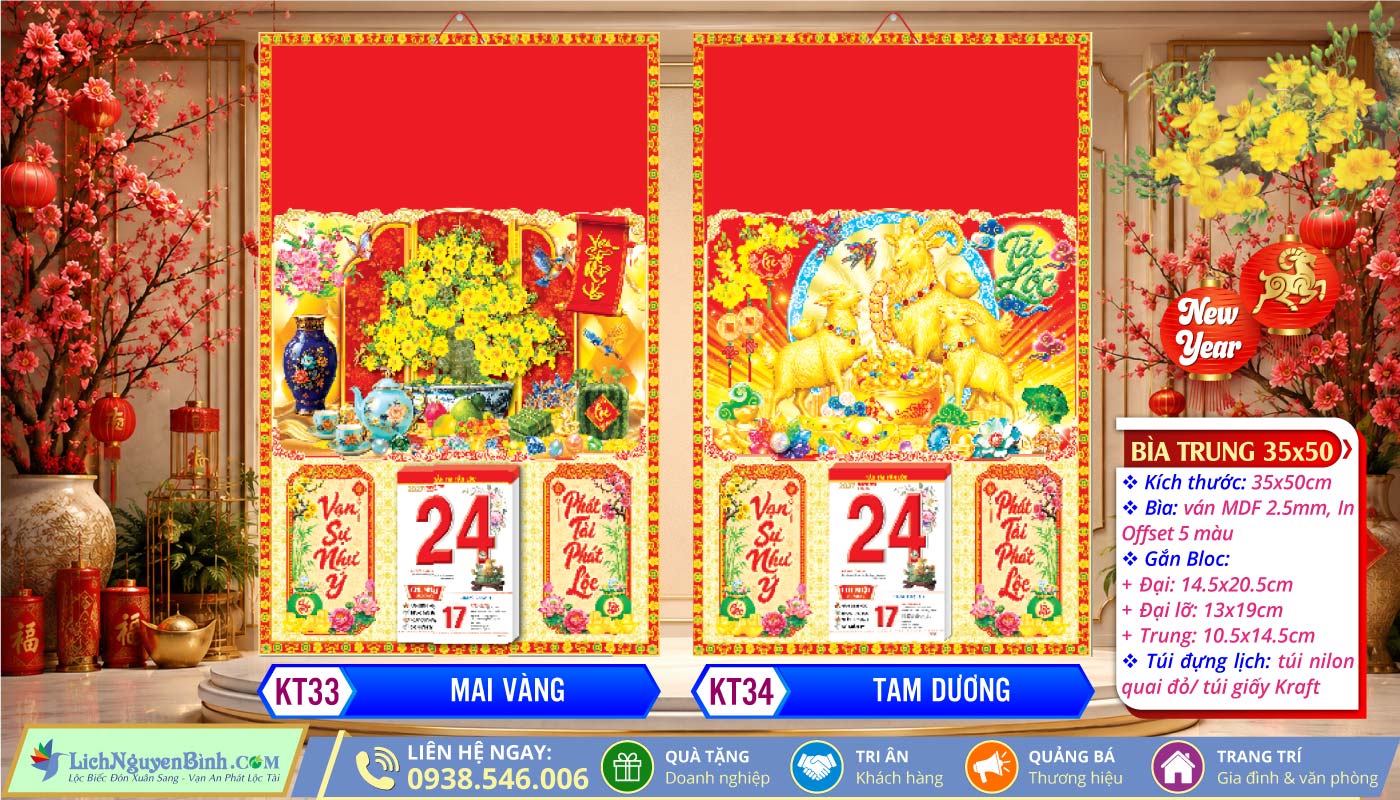 Mã Số: KT33 - Mai Vàng + KT34 - Tam Dương