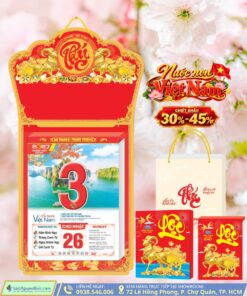 Mã Số: DVA02A | Non Nước Việt Nam (Đầu Treo Chữ Phúc)