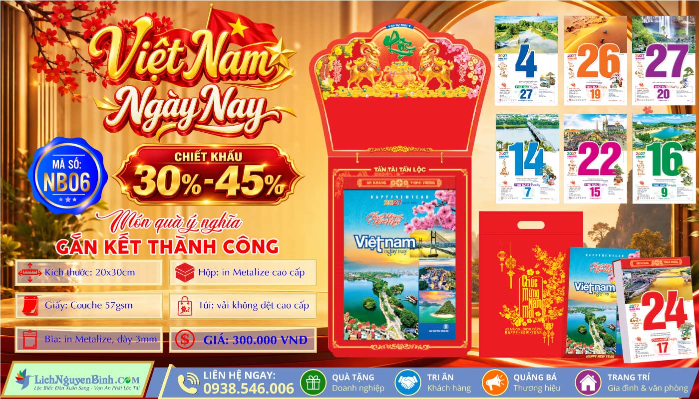 Bloc Siêu Đại (20x30cm) - NB06 - Việt Nam Ngày Nay