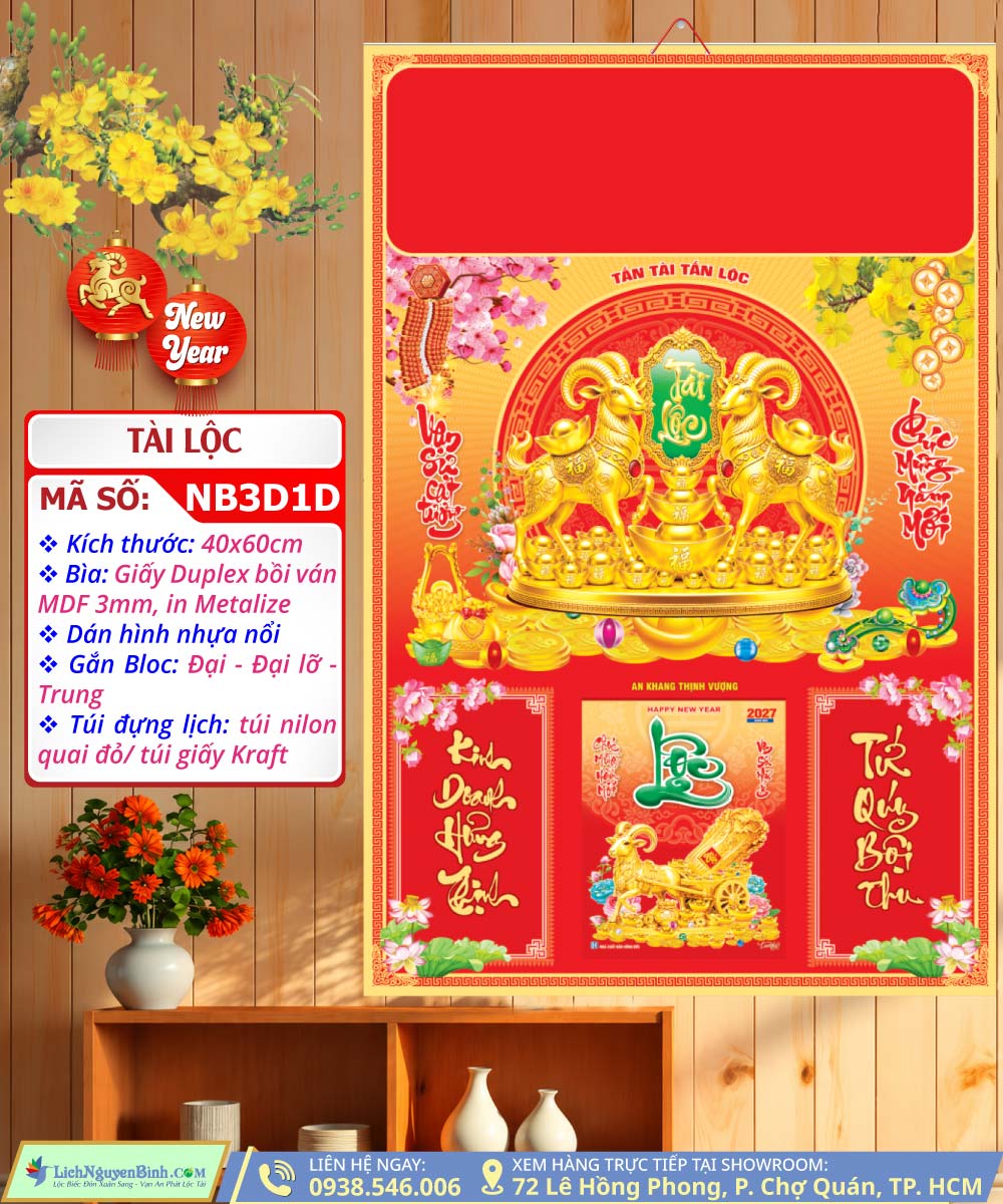 Bìa Đại Dán Nổi Tài Lộc