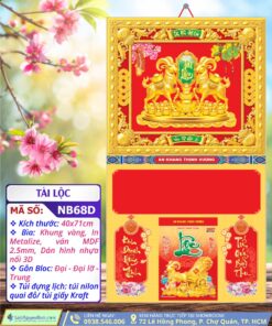 Bìa Khung Vàng Tài Lộc