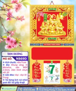 Bìa Khung Vàng Tam Dương