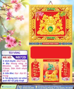 Bìa Khung Vàng Túi Vàng