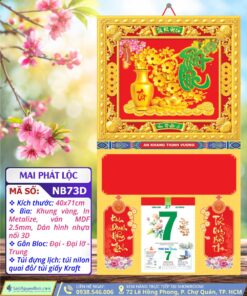 Bìa Khung Vàng Mai Phát Lộc