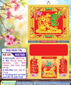 Bìa Khung Vàng Mai Phát Tài