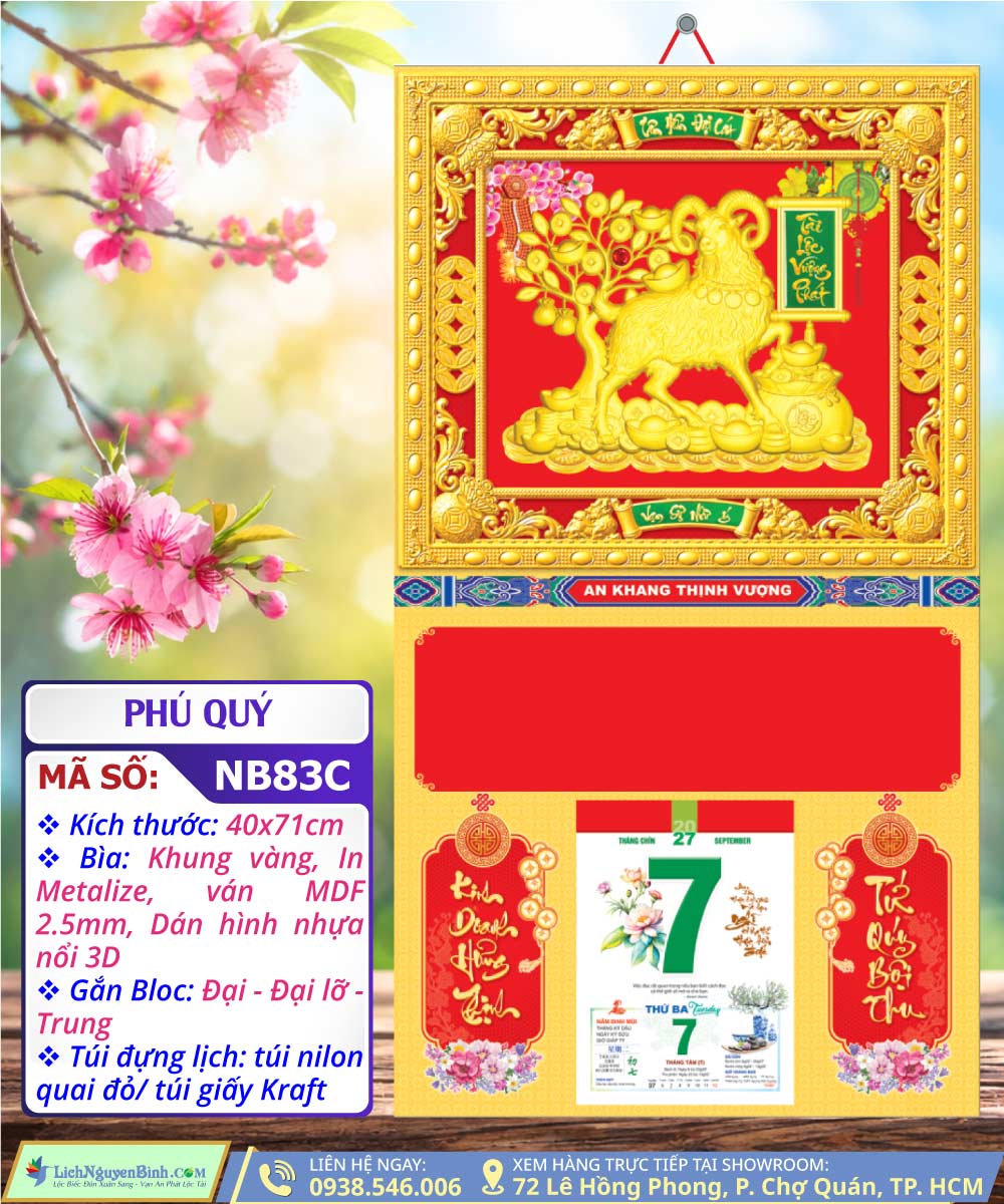 Bìa Khung Vàng Phú Quý
