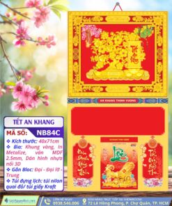 Bìa Khung Vàng Tết An Khang