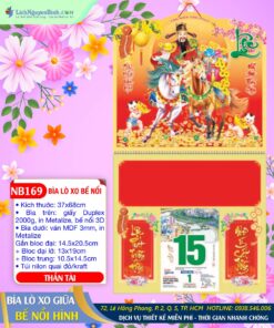 Bìa Lò Xo Bế Nổi Thần Tài