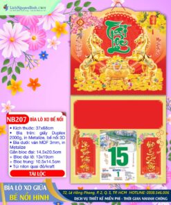 Bìa Lò Xo Bế Nổi Tài Lộc