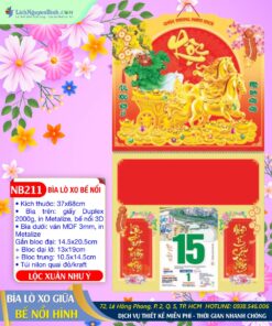 Bìa Lò Xo Bế Nổi Lộc Xuân Như Ý