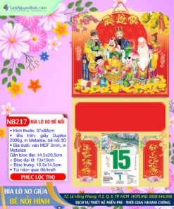 Bìa Lò Xo Bế Nổi Phúc Lộc Thọ