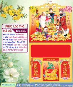 Bìa Lò Xo Giữa Bế Nổi Phúc Lộc Thọ