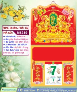 Bìa Lò Xo Giữa Bế Nổi Song Dương Phát Tài