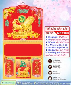 Bìa Lò Xo Giữa Dán Nổi Dê Kéo Bắp Cải