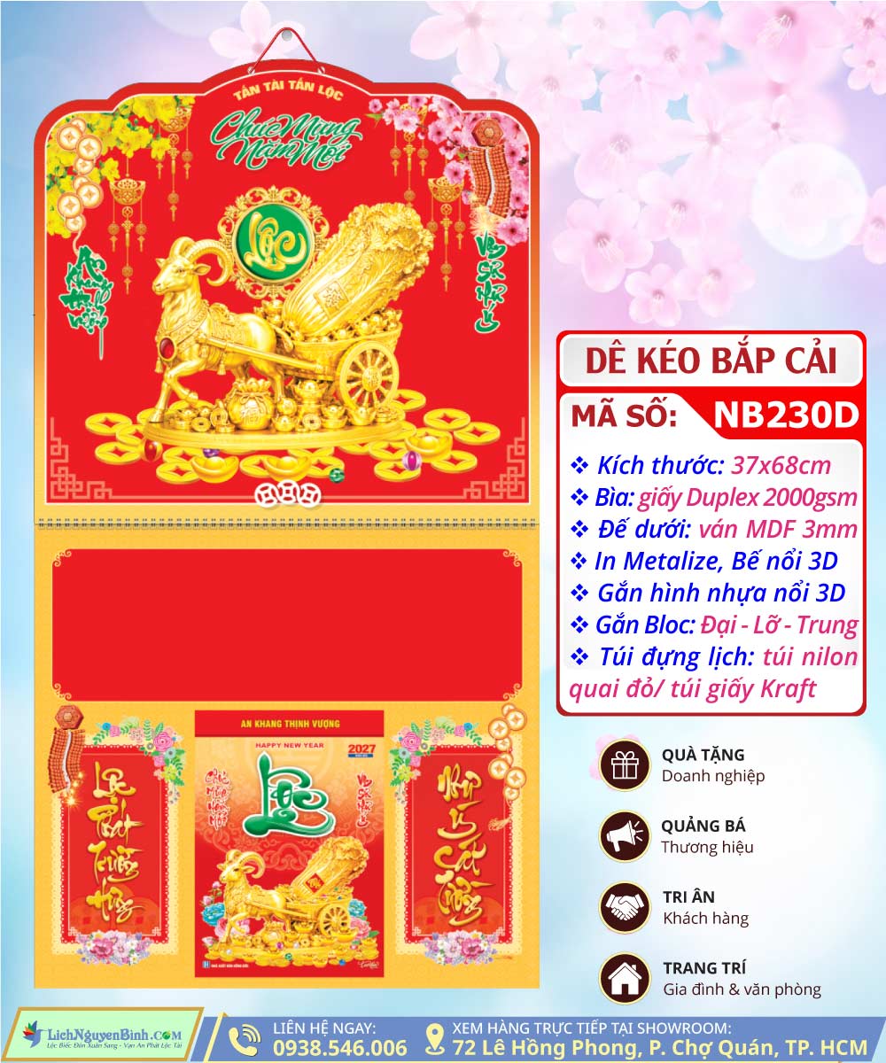 Bìa Lò Xo Giữa Dán Nổi Dê Kéo Bắp Cải