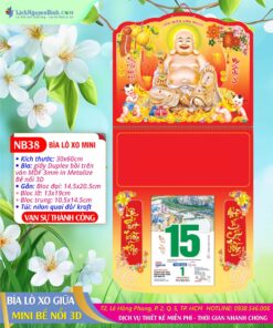 Bìa Lò Xo Giữa Mini Bế Nổi Vạn Sự Thành Công