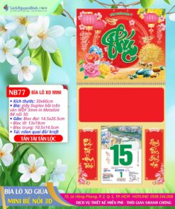 Bìa Lò Xo Giữa Mini Bế Nổi Tấn Tài Tấn Lộc