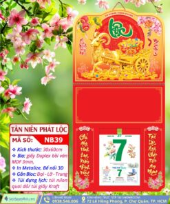 Bìa Lò Xo Mini Bế Nổi Tân Niên Phát Lộc