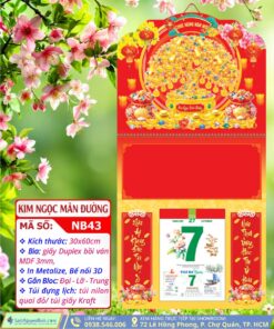 Bìa Lò Xo Mini Bế Nổi Kim Ngọc Mãn Đường