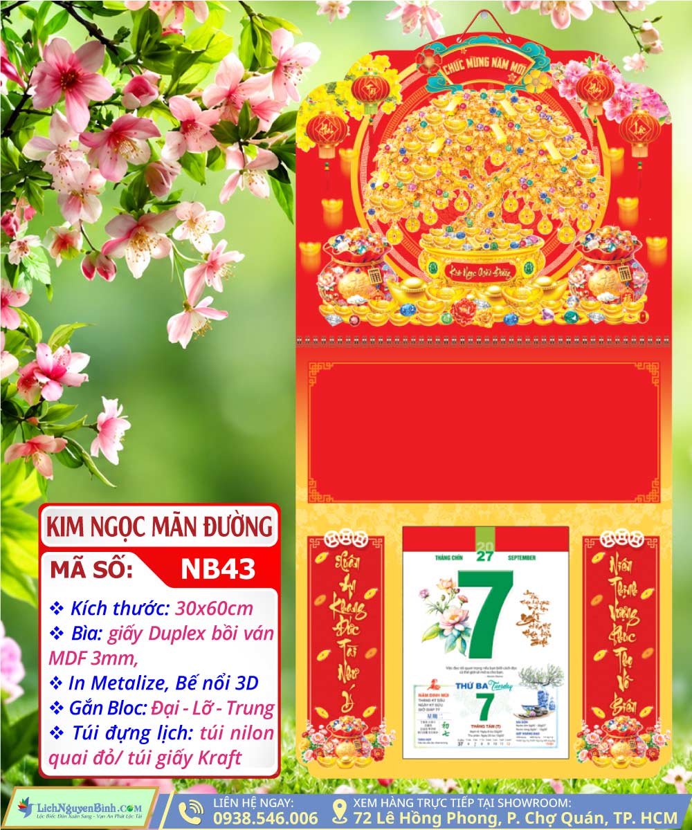 Bìa Lò Xo Mini Bế Nổi Kim Ngọc Mãn Đường