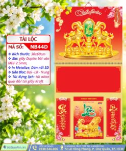 Bìa Lò Xo Mini Dán Nổi Tài Lộc