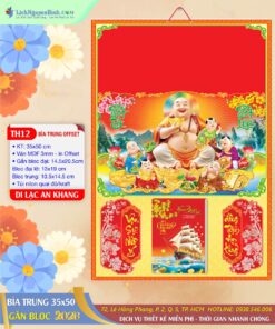 Bìa Trung 35x50 Di Lạc An Khang