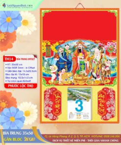 Bìa Trung 35x50 Phước Lộc Thọ