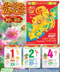 Bloc Đại Đinh Mùi Phát Tài (Bloc Lẻ)