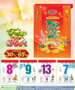 Bloc Đại Lỡ Trà Và Hoa