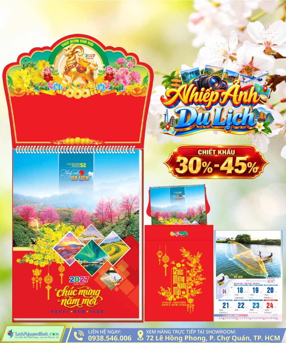 Lịch 52 Tuần Nhiếp Ảnh Du Lịch