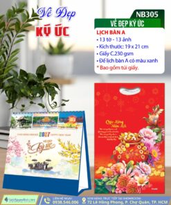 Lịch Để Bàn Vẻ Đẹp Ký Ức