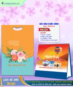 Lịch Để Bàn Sắc Màu Cuộc Sống
