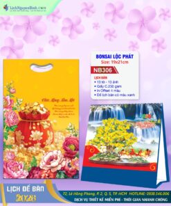 Lịch Để Bàn Bonsai Lộc Phát