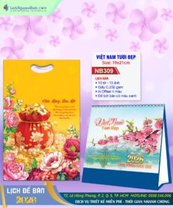Lịch Để Bàn Việt Nam Tươi Đẹp