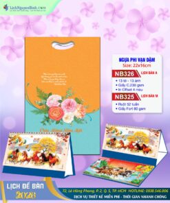 Lịch Để Bàn Ngựa Phi Vạn Dặm